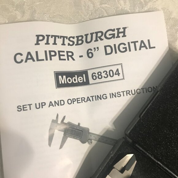 Pittsburgh 6" digital caliper - Picture 3 of 4